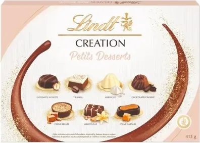 БОНБОНИЕРА ЛИНД ПЕТИ ДЕСЕРТ 400Г/ BONBONIERA LINDT PETTI DESSERT 400GR