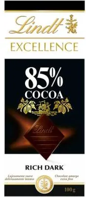 ЛИНД ЕКСЕЛЕНС 85% КАКАО 100 ГР/ LINDT EXCELLENCE 85% COCOA 100GR