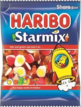 ХАРИБО СТАРМИКС 100ГР / HARIBO STARMIX 100GR