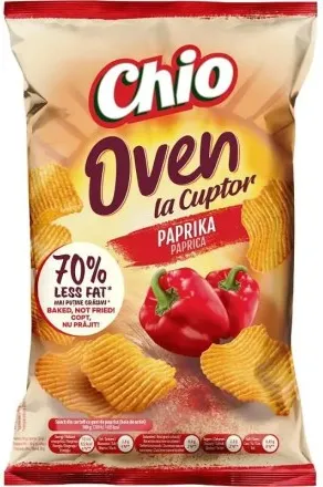 ЧИО ЧИПС ПЕЧЕН ПАПРИКА 125ГР / CHIO CHIPS OVEN PAPRIKA 125GR