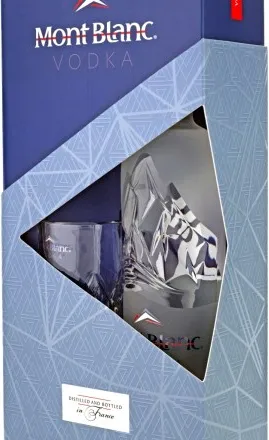 ВОДКА МОНБЛАН 0.7 + 1 ЧАША