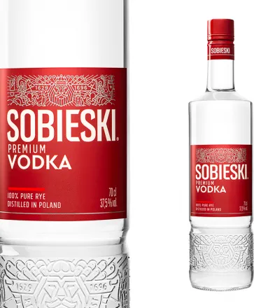 ВОДКА СОБИЕСКИ ПРЕМИУМ 37.5* 0.7Л/ VODKA SOBIESKI PREMIUM 37,5* 0.7L