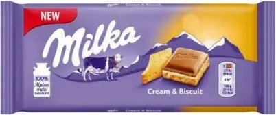 МИЛКА КРЕМ БИСКВИТА 100ГР/ MILKA CREAM BISCUIT 100GR