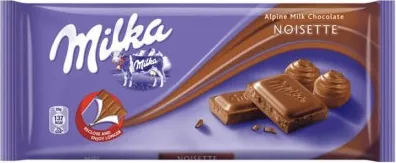 МИЛКА НОЙСЕТ 100ГР/ MILKA NOISETTE 100GR