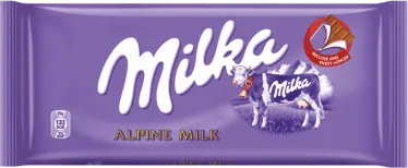 МИЛКА МЛЕЧНА 100ГР/ MILKA ALPINE MILK 100GR