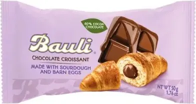 КРОАСАН БАУЛИ ШОКОЛАД 50ГР / CROISSANT BAULI CHOCOLATE 50GR