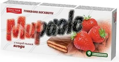 Бисквити Мираж ягода 240гр/ BISCUITS MIRAGE STRAWBERRY 240GR