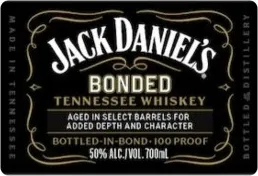 УИСКИ ДЖАК ДАНИЕЛС БОНДЕД 0,7Л / WHISKEY JACK DANIELS BONDED 0,7L