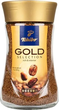 КАФЕ TCHIBO ГОЛД 200ГР/ COFFEE TCHIBO GOLD 200GR