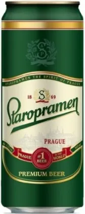 БИРА СТАРОПРАМЕН КЕН 0.5Л/ BEER STAROPRAMEN KEN 0,5L