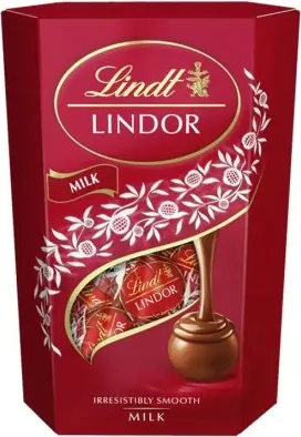 ЛИНД КОРНЕТ МЛЕЧЕН 137ГР / LINDT CORNET MILK 137GR