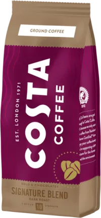 КАФЕ 10 КОСТА МЛЯНО СИГНИЧЪР ДАРК 200ГР/ COFFEE 10 COSTA GRINDED SIGNATURE DARK 200GR