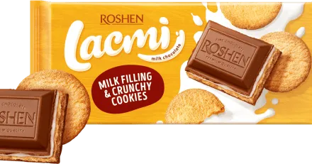 Ш-Д ЛАКМИ МЛЕЧ.ПЪЛНЕЖ И БИСКВИТА 100ГР