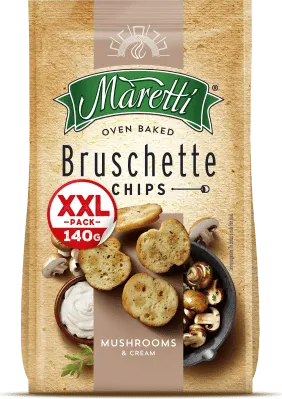 БРУСКЕТИ МАРЕТИ ГЪБИ И СМЕТАНА 140ГР