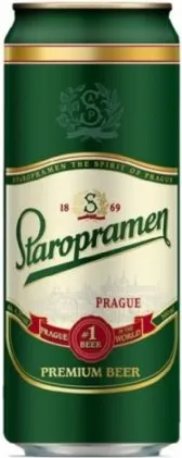 БИРА СТАРОПРАМЕН КЕН 0.5Л/ BEER STAROPRAMEN KEN 0,5L