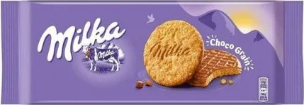 Бисквити Милка пълнозърнести 126гр/ BISCUITS MILKA WHOLE GRAINS 126GR