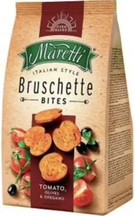 БРУСКЕТИ МАРЕТИ ДОМАТ & РИГАН 70ГР / BRUSCHETTE MARETTI TOMATO & OREGANO 70GR