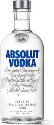 ВОДКА АБСОЛЮТ 0.7Л/ VODKA ABSOLUT 0,7L