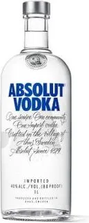 ВОДКА АБСОЛЮТ 1Л/ VODKA ABSOLUT 1L