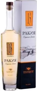 РАКИЯ ХАН КРУМ ОТЛЕЖАЛА 13Г 0,5Л/ BRANDY KHAN KRUM MATURED 13YO 0,5L