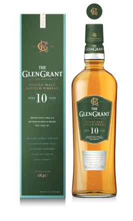 УИСКИ ГЛЕН ГРАНТ 10Г СИНГЪЛ МАЛЦ 0,7/ WHISKEY GLEN GRANT 10YO SINGLE MALT 0,7