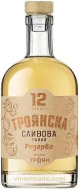 РАКИЯ ТРОЯН СЛИВОВА 12Г 0,7Л / RAKIA TROJAN PLUM 12YO 0,7L