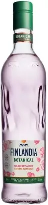 ВОДКА ФИНЛАНДИЯ ГОРСКИ ПЛОДОВЕ И РОЗА 0,7Л / VODKA FINLAND BOTANICA WILDBERRIES AND ROSE 0,7L