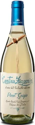 ВИНО КАНТИНА ЗАКАНИНИ ПИНО ГРИДЖО 0,75Л/ WINE CANTINA ZACCAGNINI PINOT GRIGIO 0,75L