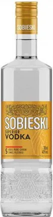 ВОДКА СОБИЕСКИ СУПЕРИОР 40* 0.7Л/ VODKA SOBIESKI SUPERIOR 40* 0,7L