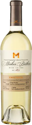 ВИНО ЕНОТЕКА ШАРДОНЕ 0.75Л/ WINE MINKOVI ENOTECA CHARDONNAY 0,75L