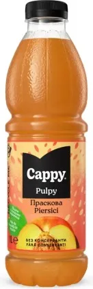 СОК КАПИ ПРАСКОВА ПУЛП 1Л / JUICE CAPPY PEACH PULPY 1L