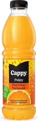 СОК КАПИ ПОРТОКАЛ ПУЛПИ 1Л / JUICE CAPPY ORANGE PULPY 1L