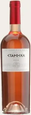СТАРОСЕЛ РОЗЕ 0.75Л/ WINE STAROSEL ROSE 0,75L