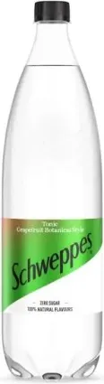 ШВЕПС ТОНИК ЗИРО БОТАНИКАЛ 1,25Л / SCHWEPPS TONIC ZERO BOTANICAL 1,25L