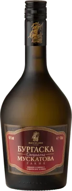 РАКИЯ БУРГАС МУСКАТОВА 0.7Л/ BRANDY BURGAS MUSCAT 0,7L