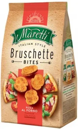 БРУСКЕТИ МАРЕТИ ПИЦА 70ГР / BRUSCHETTE MARETTI PIZZA 70GR