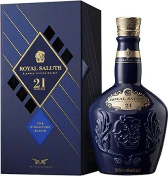 УИСКИ ЧИВАС РОЯЛ САЛЮТ 21Г. 0.7Л/ WHISKEY CHIVAS ROYAL SALUTE 21YO 0,7L