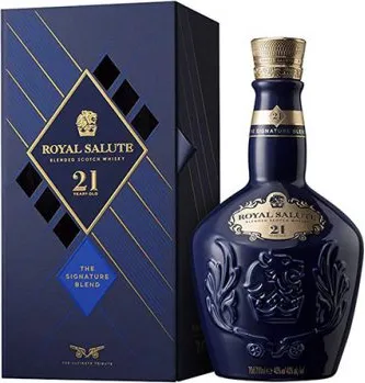 УИСКИ ЧИВАС РОЯЛ САЛЮТ 21Г. 0.7Л/ WHISKEY CHIVAS ROYAL SALUTE 21YO 0,7L
