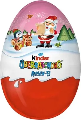 КИНДЕР МАКСИ ЯЙЦЕ КОЛЕДА МОМИЧЕ Т2,5 100ГР / KINDER MAXI EGG XMAS GIRL T2,5 100GR