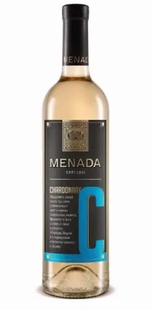 ВИНО МЕНАДА ШАРДОНЕ 0.75Л / Menada Chardonnay