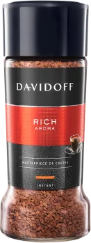 НЕС КАФЕ ДАВИДОФ РИЧ АРОМА 100ГР/ NESCAFE DAVIDOFF RICH AROMA 100GR