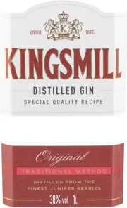 ДЖИН КИНГСМИЛ 1Л / GIN KINGSMILL 1L