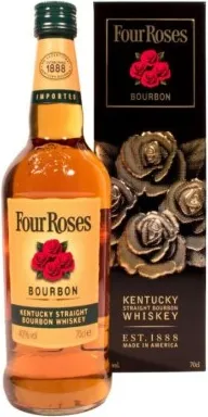 БЪРБЪН 4 РОЗИ 0.7Л/ BOURBON 4 ROSES 0,7L