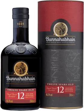 УИСКИ БУНАХАВЪН 12Г 0,7Л / WHISKEY BUNNAHABHAIN 12YO 0,7L