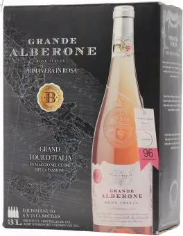 ВИНО ГРАНДЕ АЛБЕРОНЕ РОЗЕ 3Л.