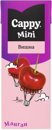 СОК КАПИ ВИШНА 0,2Л / JUICE CAPPY SOUR CHERRY 0,2L