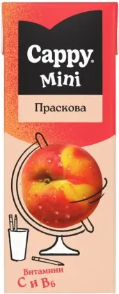 СОК КАПИ ПРАСКОВА 0,2Л / JUICE CAPPY PEACH 0,2L