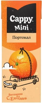 КАПИ ПОРТОКАЛ 0,2Л / JUICE CAPPY ORANGE 0,2L