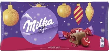 Б-НИ МИЛКА КОЛЕДА ВИШНА 255ГР