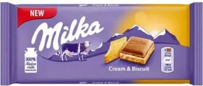 МИЛКА КРЕМ БИСКВИТА 100ГР/ MILKA CREAM BISCUIT 100GR